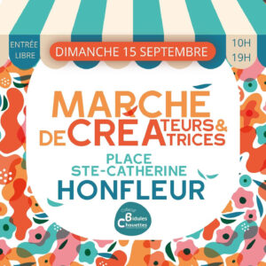 Affiche marché de créateurs